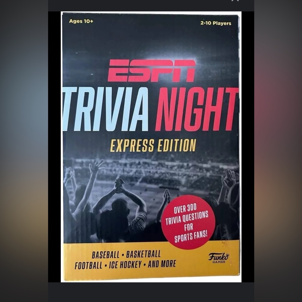 NWT ESPN Trivia Night Express Edition Funko Games
